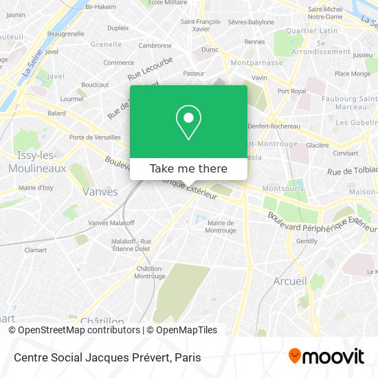 Centre Social Jacques Prévert map