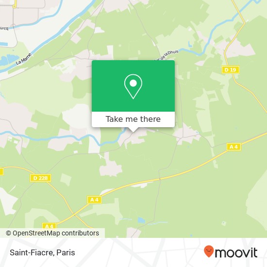 Mapa Saint-Fiacre