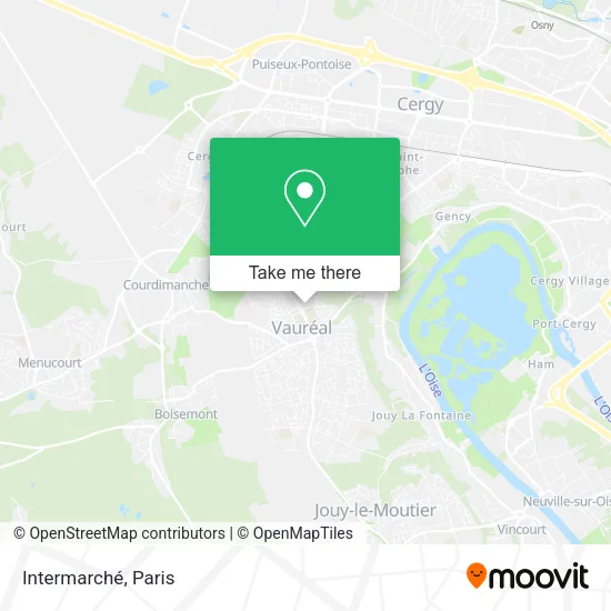 Intermarché map