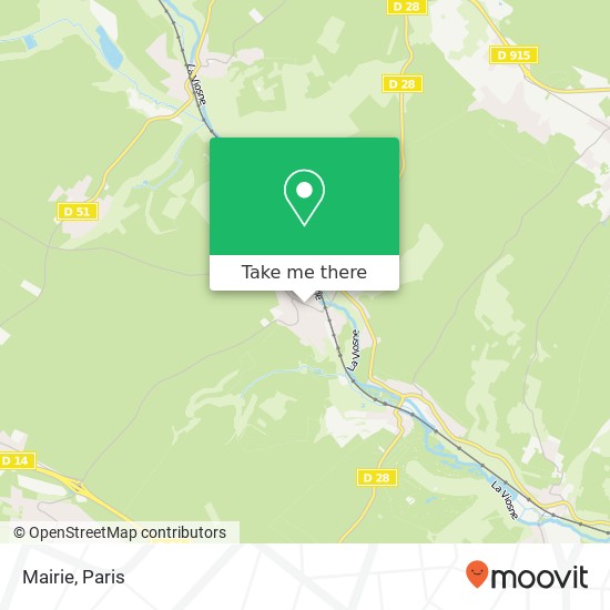 Mairie map