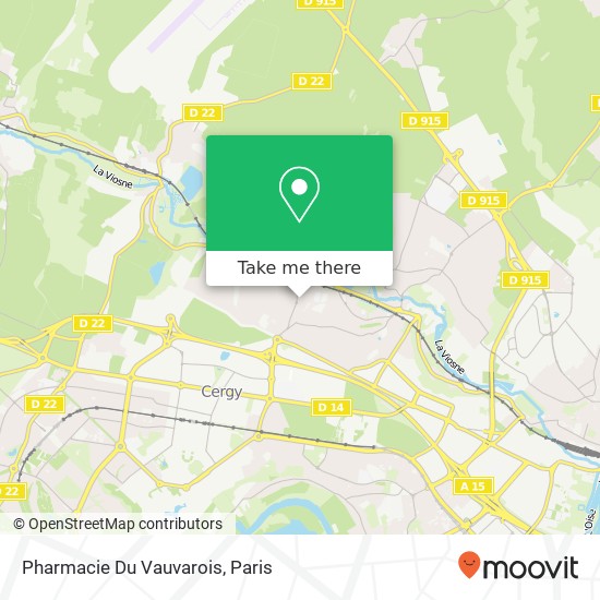 Pharmacie Du Vauvarois map