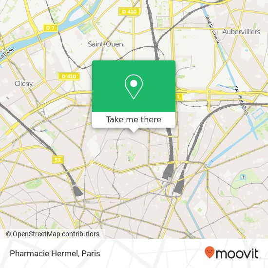 Pharmacie Hermel map