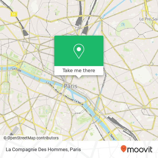 La Compagnie Des Hommes map