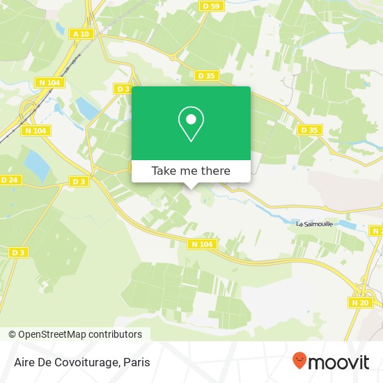 Aire De Covoiturage map