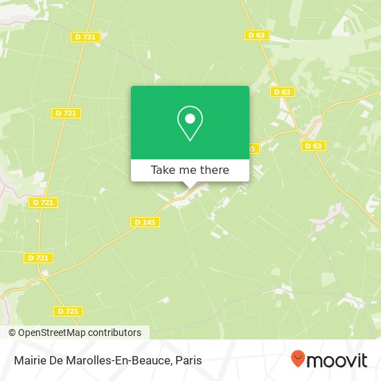 Mairie De Marolles-En-Beauce map
