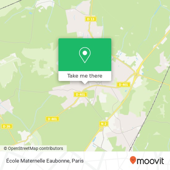 École Maternelle Eaubonne map