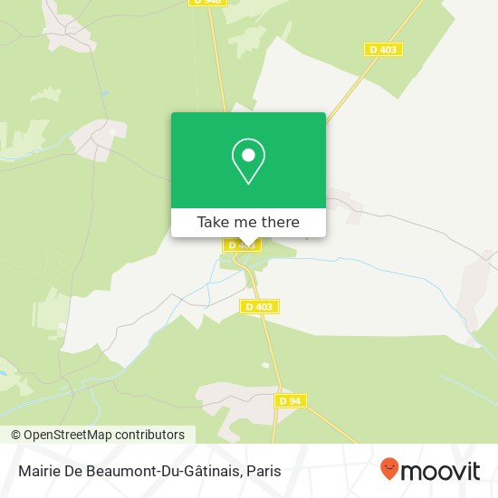 Mairie De Beaumont-Du-Gâtinais map