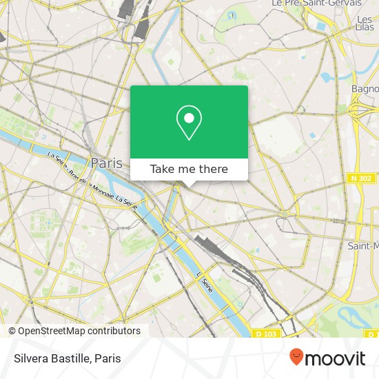 Silvera Bastille map