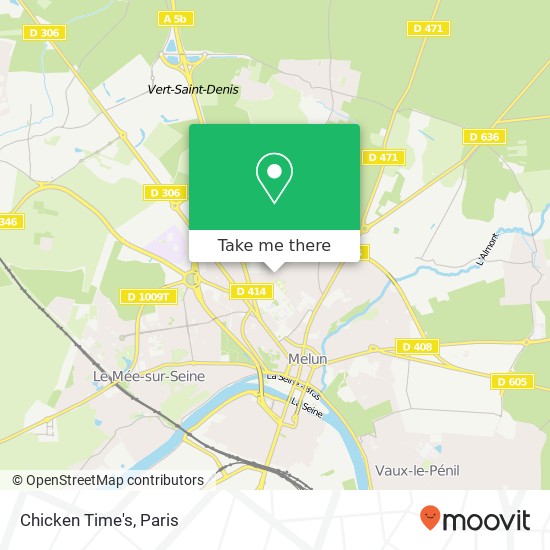 Chicken Time's map