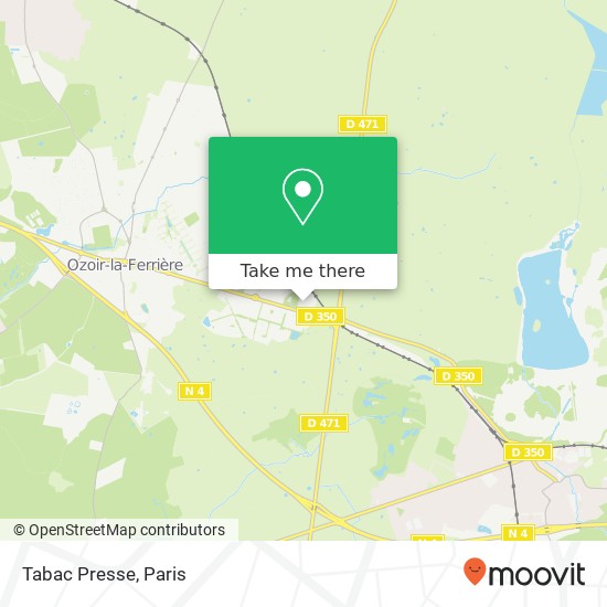 Tabac Presse map