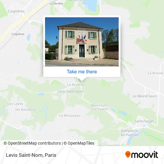 Levis Saint-Nom map