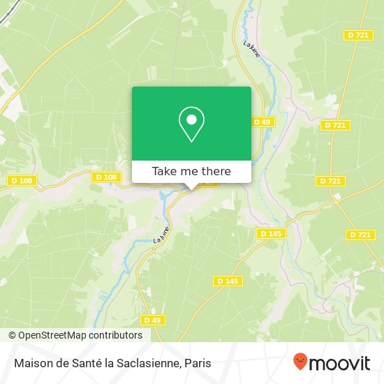 Maison de Santé la Saclasienne map