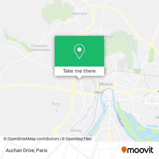 Auchan Drive map