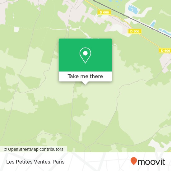 Les Petites Ventes map