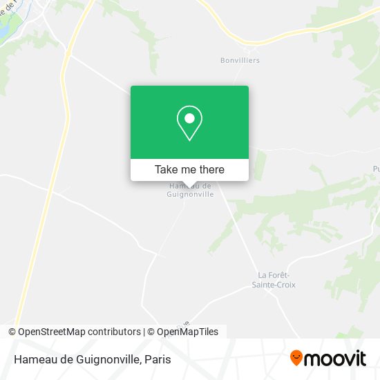 Mapa Hameau de Guignonville