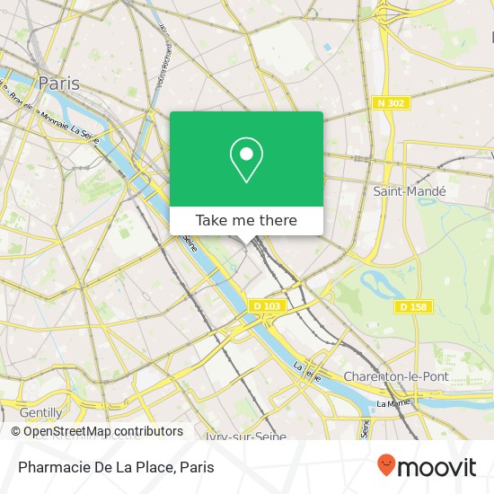 Mapa Pharmacie De La Place