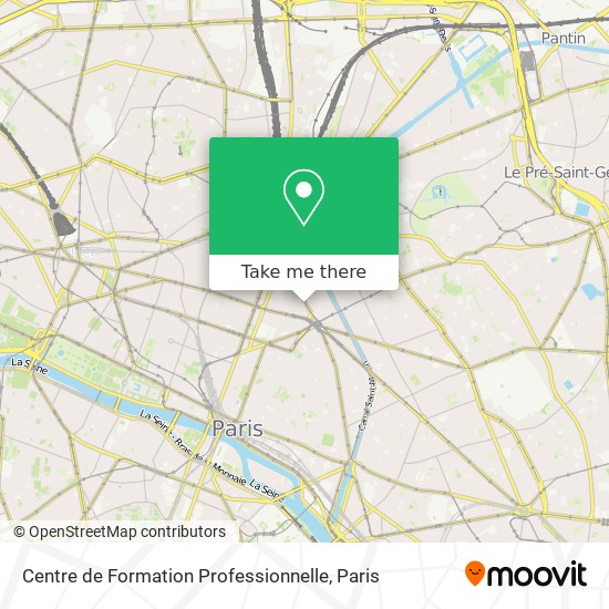 Centre de Formation Professionnelle map