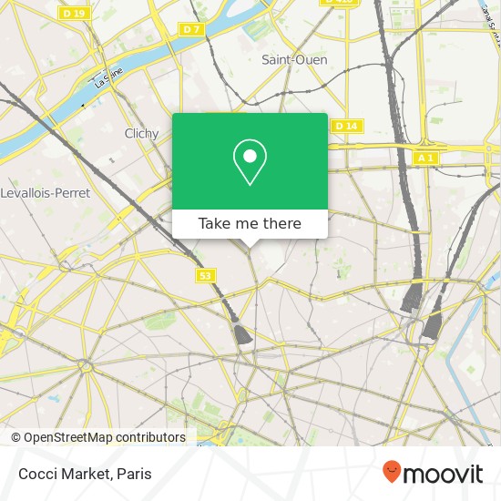 Cocci Market map