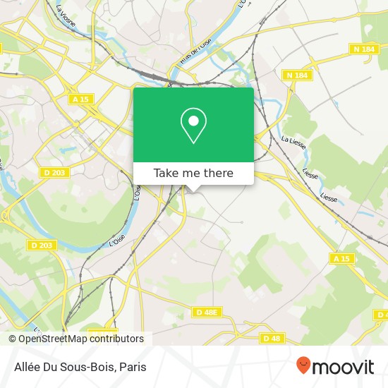 Allée Du Sous-Bois map