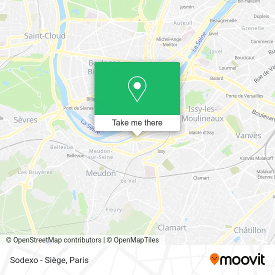 Sodexo - Siège map