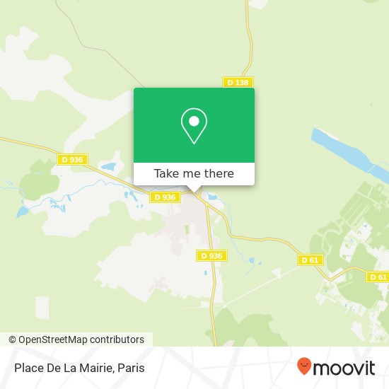 Place De La Mairie map