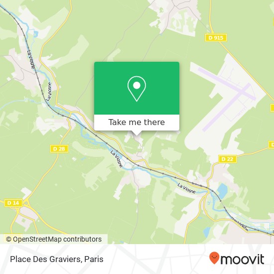 Mapa Place Des Graviers