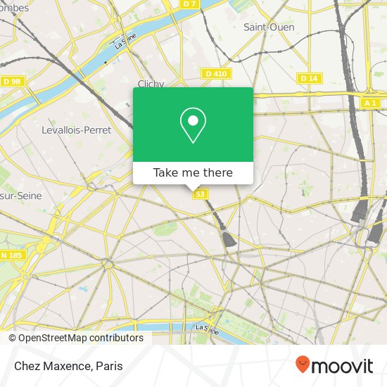 Chez Maxence map