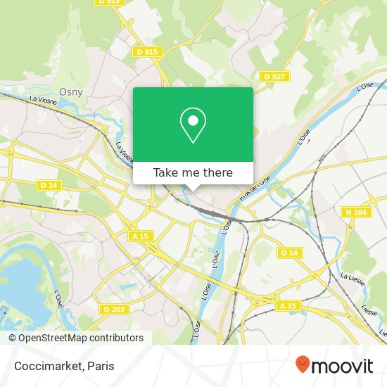 Coccimarket map