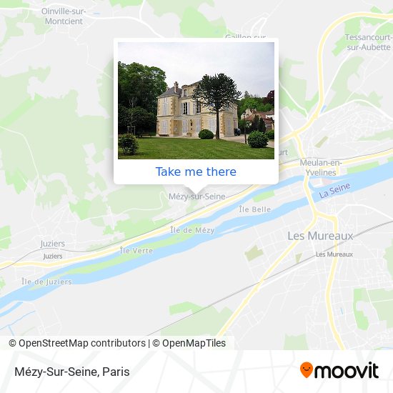 Mézy-Sur-Seine map