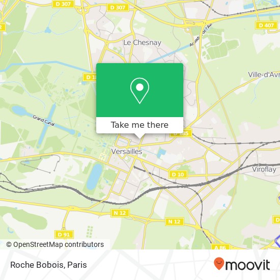 Mapa Roche Bobois