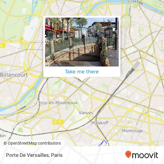 Porte De Versailles map