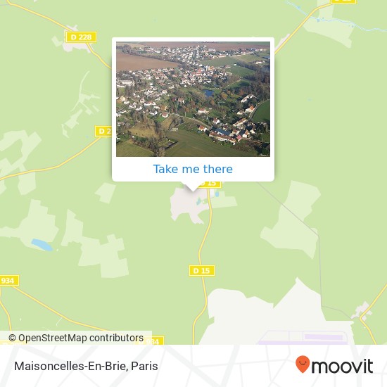 Maisoncelles-En-Brie map