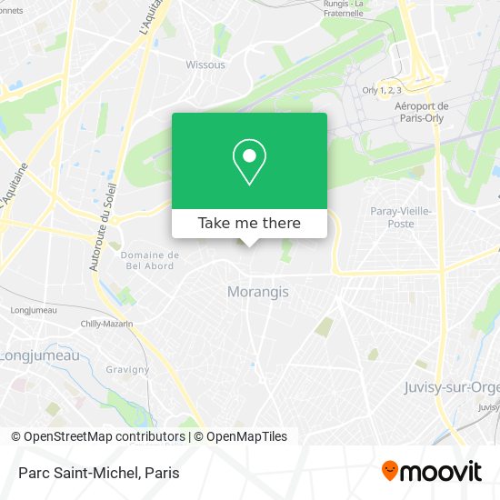 Parc Saint-Michel map