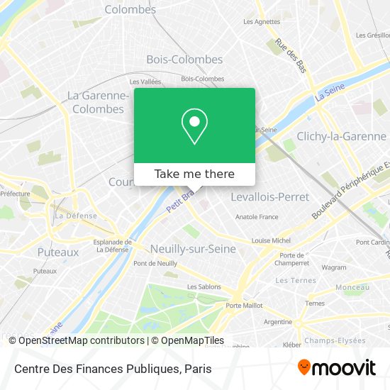 Centre Des Finances Publiques map