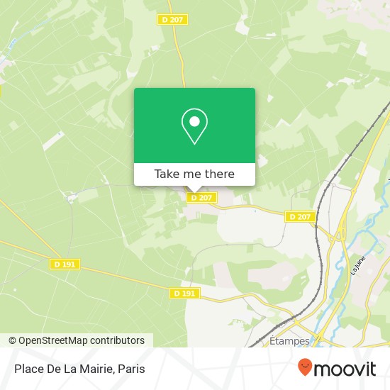 Place De La Mairie map