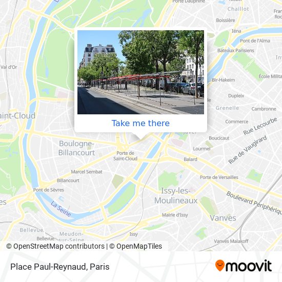 Place Paul-Reynaud map