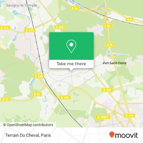 Mapa Terrain Du Cheval