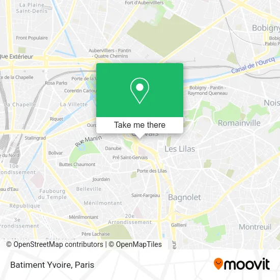 Batiment Yvoire map