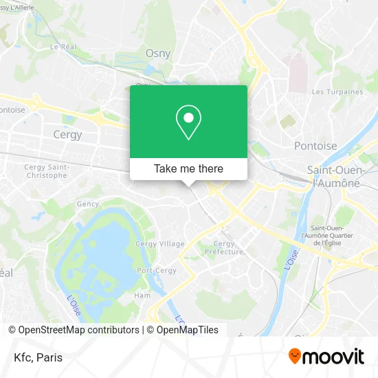 Kfc map