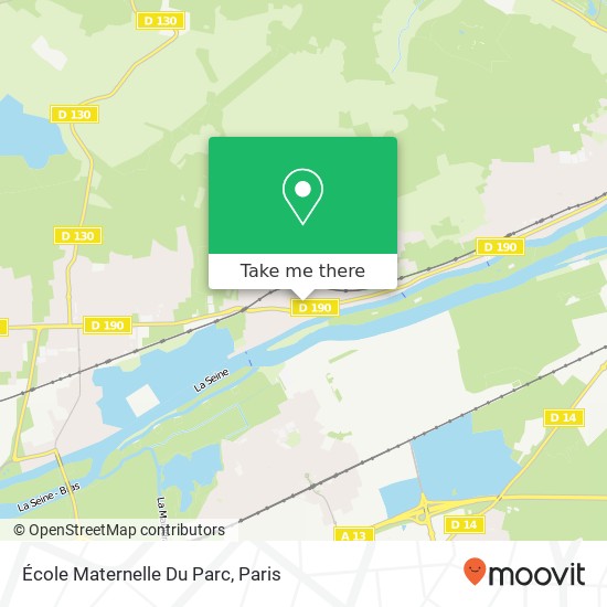 École Maternelle Du Parc map