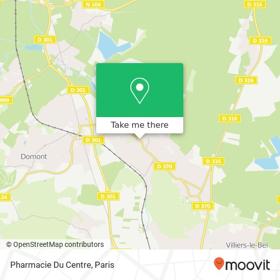 Pharmacie Du Centre map