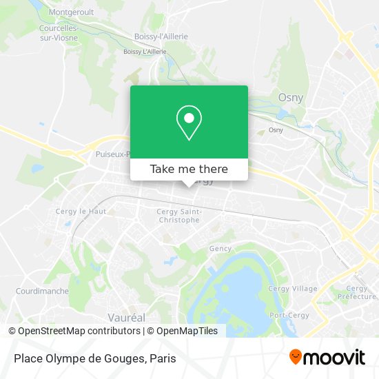 Place Olympe de Gouges map