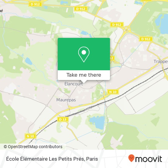 École Élémentaire Les Petits Prés map