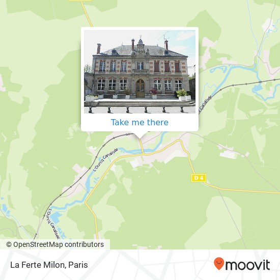 La Ferte Milon map