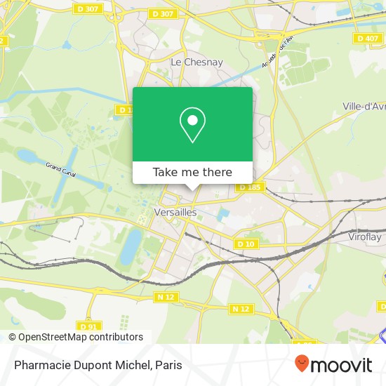 Mapa Pharmacie Dupont Michel