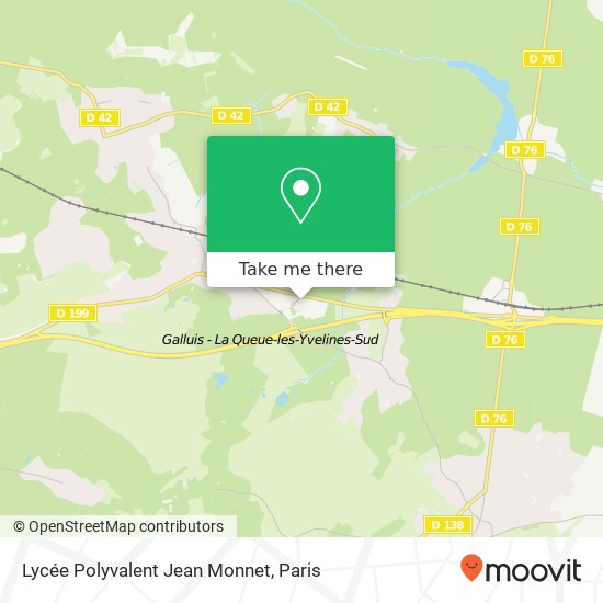 Lycée Polyvalent Jean Monnet map