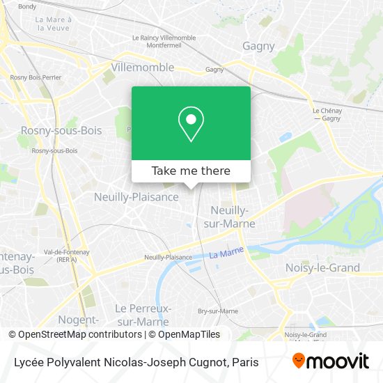 Lycée Polyvalent Nicolas-Joseph Cugnot map