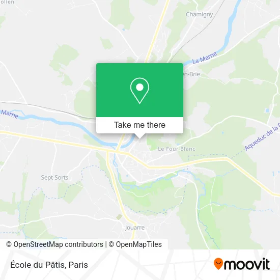 École du Pâtis map