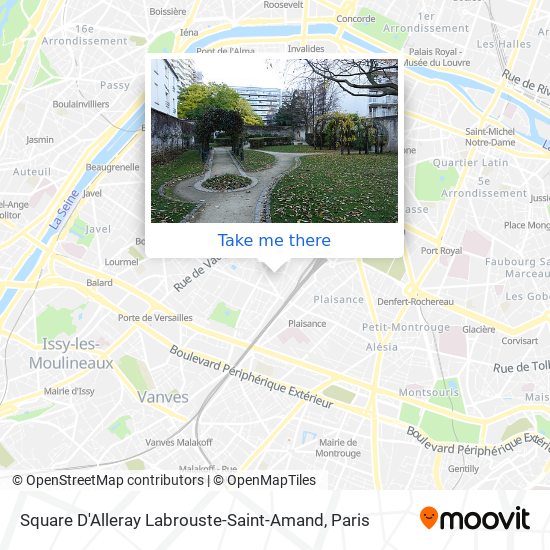 Square D'Alleray Labrouste-Saint-Amand map