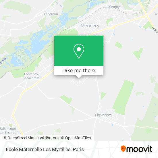 École Maternelle Les Myrtilles map